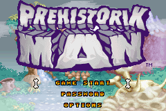 Prehistorik Man screenshot 4 for GameBoy Advance